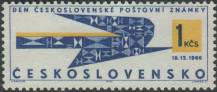 1966, ČSR II, 1579, Den čs. poštovní známky ∗∗
