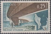 1966, Francie, 1551, Výplatní známka: Krajinky ∗∗