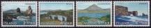 1966, Island, 0400/0403, Výplatní známky: Krajinky ✶✶