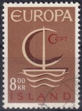 1966, Island, 0405, EUROPA ⊙