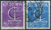 1966, Itálie, 1215/1216, EUROPA ⊙