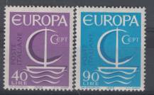 1966, Itálie, 1215/1216, EUROPA, **
