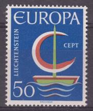 1966, Lichtenstein, 0469, EUROPA, **