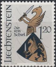 1966, Lichtenštejnsko, 0468, Znaky (III) ∗∗