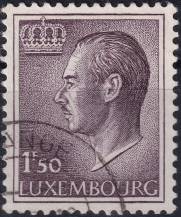 1966, Lucembursko, 0726x, Výplatní známka: Velkovévoda Jan  ⊙