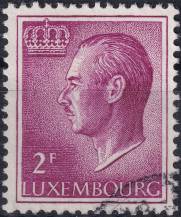 1966, Lucembursko, 0727x, Výplatní známka: Velkovévoda Jan  ⊙