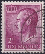 1966, Lucembursko, 0727x, Výplatní známka: Velkovévoda Jan  ⊙