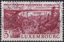 1966, Lucembursko, 0737, Krajinky  ⊙