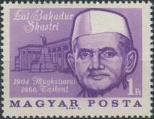 1966, Maďarsko, 2211A, Úmrtí Lala Bahadura Shastriho ∗∗