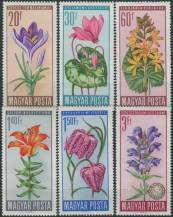 1966, Maďarsko, 2212/2217A, Chráněné květiny ∗∗