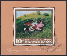 1966, Maďarsko, A056A, Obrazy z Národní galerie v Budapešti (I) ⊙