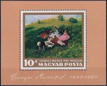 1966, Maďarsko, A056A, Obrazy z Národní galerie v Budapešti (I) ✶✶