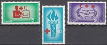 1966, NDR, 1207/1209, Dárcovství - Spolupráce mezinárodních zachanářských organizací, **