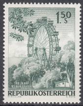 1966, Rakousko, 1204, 200 let Vídeňského Prátru, **