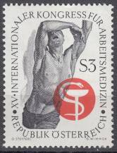1966, Rakousko, 1217, Mezinárodní Kongres medicíny pro pracující, **