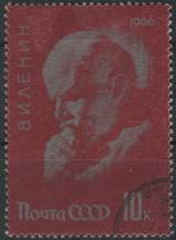 1966, SSSR, 3209, 96. výročí narození Vladimíra Iljiče Lenina (II) ⊙