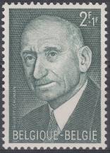 1967, Belgie, 1477, Robert Schuman, **