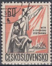 1967, ČSR II, 1582, Mír a svobodu Vietnamu, ⊙