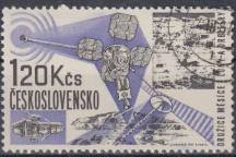 1967, ČSR II, 1598, Výzkum vesmíru: Měsíční sonda Lunar Orbiter, ⊙