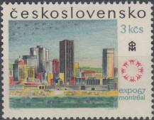 1967, ČSR II, 1606, Světová výstava EXPO 1967 v Montrealu ✶✶