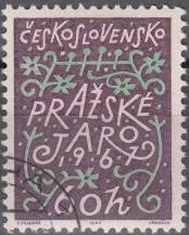 1967, ČSR II, 1614, Pražské jaro, ⊙