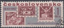 1967, ČSR II, 1654, Den čs. poštovní známky, ⊙