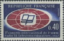 1967, Francie, 1573, Mezinárodní kongres UER pro výchovu pomocí rozhlasu a televize ∗∗