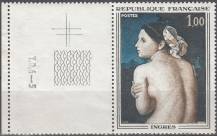 1967, Francie, 1597KL, 100. výročí úmrtí Jeana Austa Domiqua Inreseho ∗∗