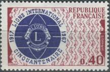 1967, Francie, 1601, 50 let Lions International ∗∗