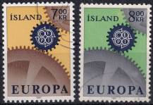 1967, Island, 0409/0410, EUROPA ⊙