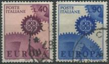 1967, Itálie, 1224/1225, EUROPA ⊙