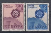 1967, Itálie, 1224/1225, EUROPA, **