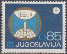 1967, Jugoslávie, 1248, Kongres Mezinárodní astronautické federace (IAF), Bělehrad, **