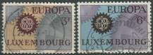1967, Lucembursko, 0748/0749, EUROPA ⊙