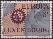 1967, Lucembursko, 0748, EUROPA  ⊙