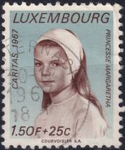 1967, Lucembursko, 0760, Caritas: Princezna Markéta (*1957)   ⊙