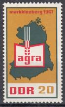 1967, NDR, 1292, Zemědělská výstava (AGRA), Markkleeberg, **
