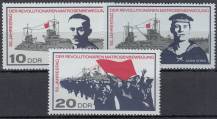 1967, NDR, 1308/1310, 50 let revoluční akce námořníků, **