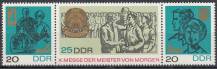 1967, NDR, 1320/1322St, Veletrh mistrů budoucnosti (MMM), **