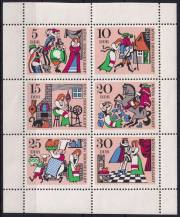 1967, NDR, PL1323/1328, Pohádky (II) - Král drozdí brada,  ✶✶