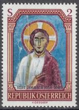1967, Rakousko, 1246, Románské fresky, Lambach, **