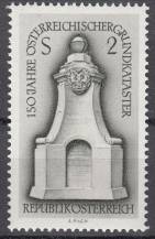 1967, Rakousko, 1250, 150 let Rakouského zemského katastru, **
