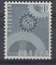 1967, Švýcarsko, 0850, EUROPA, **