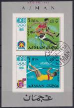 1968, Adžmán, A032A, Letní olympijské hry, Mexiko (II) ⊙