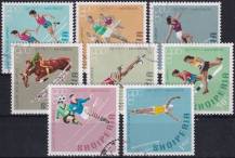 1968, Albánie, 1306/1313, Letní olympijské hry, Mexico-City ⊙