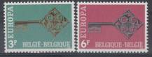 1968, Belgie, 1511/1512, EUROPA, **