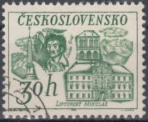 1968, ČSR II, 1666, Liptovský Mikuláš, ⊙