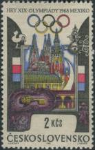 1968, ČSR II, 1676, XIX. letní olympijské hry Mexico 1968: Pražské historické památky ∗∗