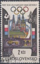 1968, ČSR II, 1676, XIX. letní olympijské hry Mexiko 1968, ⊙