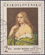 1968, ČSR II, 1692, Stará Praha: J. Mánes - Josefína, ⊙